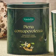 Oval Tin MindfulTea Piena Consapevolezza