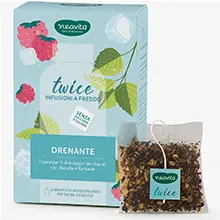 Twice Tisana Drenante per Infusione a Freddo Maxi Filtro To-Go