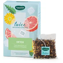Twice Tisana Detox per Infusione a Freddo Maxi Filtro To-Go
