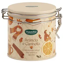 Warmy Tea Barattolino Infuso Arancia e Cannella Filtroscrigno