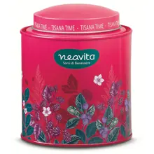 Caddy Tisana Time Rosso per Tisane e Infusi - vuoto