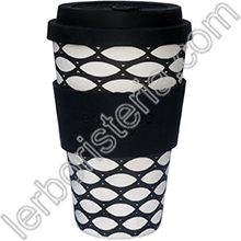 Ecoffee Cup Ecotazza Bambù Biodegradabile Basketcase