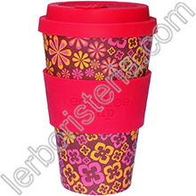 Ecoffee Cup Ecotazza Bambù Biodegradabile Yeah Baby