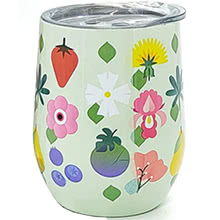 Warmy Mug Tazza Thermos Acciaio Happiness in a Cup Verde