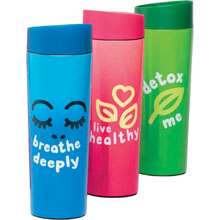 Start-Up Thermos Click-and-Drink Rosa