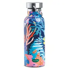 Twice Protect the Sea Bottiglia Thermos Acciaio Corallo